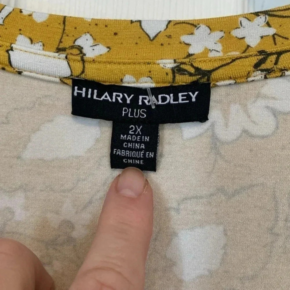 NWT Hilary Radley tee shirt 2X - Picture 4 of 10